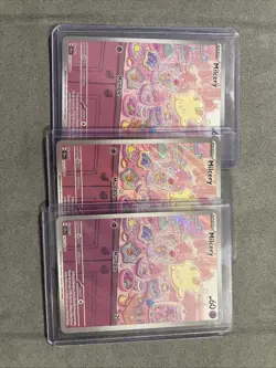 Pokemon TCG Milcery #152/142 Stellar Crown Illustration Rare - Image 2