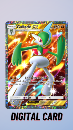 Gallade EX Space-Time Smackdown Pokemon TCG Pocket Trade 2 Star ⭐⭐ (English) - Image 1