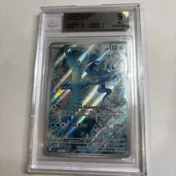 Pokemon 2025 Scarlet Violet Journey Together Articuno Illustration Rare BGS 9 - Image 1