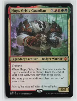 Hugs, Grisly Guardian 0218 Bloomburrow BLB MTG Magic - Image 1