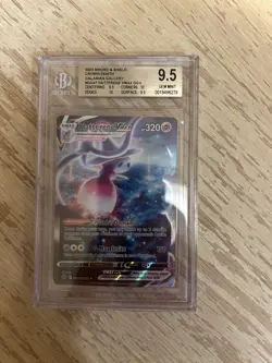 9.5 BGS 2023 Pokemon Sword & Shield Crown Zenith #GG47 Hatterene VMax - Image 1