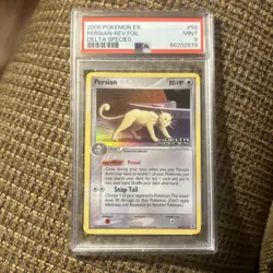 2005 Pokemon EX Delta Species Persian Reverse Foil 50/113 PSA 9 Mint - Image 1