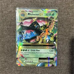 Pokemon M Venusaur EX Ultra Rare Full Art Holo XY 2/146 Crisis Vine HP 230 - Image 1