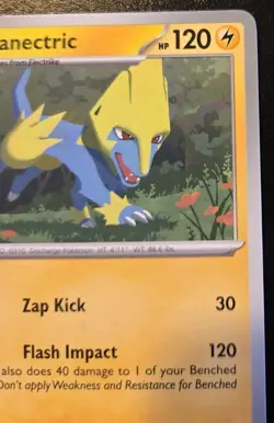 Manectric 076/182 Uncommon Scarlet & Violet: Destined Rivals Pokemon TCG - Image 3