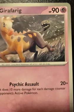 Girafarig 066/162 Common Scarlet & Violet: Temporal Forces Pokemon TCG - Image 3