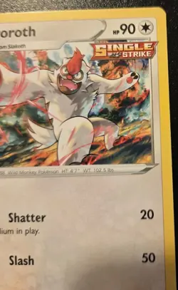Vigoroth 130/203 Uncommon Sword & Shield: Evolving Skies Pokemon TCG - Image 3