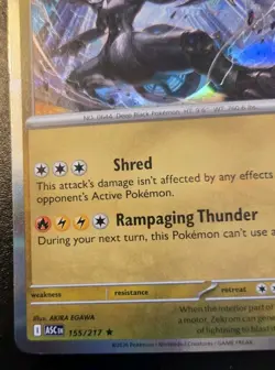 N's Reshiram 154/217 Holo Rare Mega Evolution: Ascended Heroes Pokemon TCG - Image 4