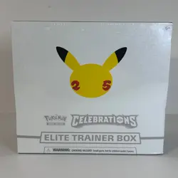 Pokemon TCG Celebrations Elite Trainer Box 25th Anniversary ETB Factory Sealed - Image 1