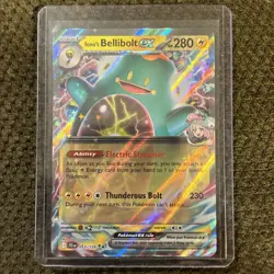 🪶Pokemon TCG Ionos Bellibolt ex 053/159 Journey Together Double Rare Holo NM - Image 1