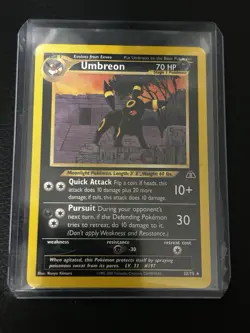 Pokemon Umbreon 32/75 Neo Discovery English Non Holo Rare NM/LP - Image 1