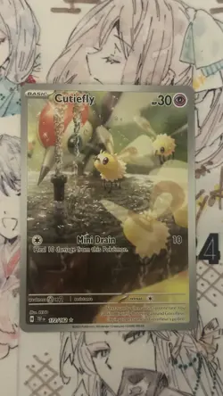 Cutiefly 172/162 SV05: Temporal Forces Holo Illustration Rare - Pokemon TCG - Image 1