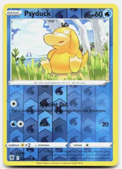 Psyduck Reverse Holo 028/189 Common Astral Radiance Pokemon Near Mint - Image 1