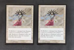 2 x MTG Shaman en-Kor Stronghold Unplayed Magic The Gathering - Image 1