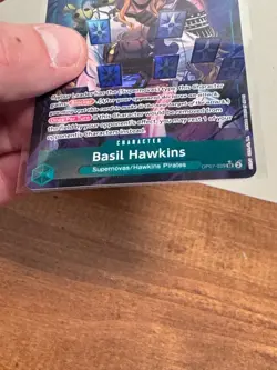 Basil Hawkins SR Alt Art One Piece 500 Years in the Future OP07 029 English N/NM - Image 4