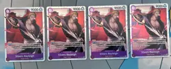 Silvers Rayleigh SR Op13-066 Playset ×4 One Piece TCG Carrying On His Will - Image 1