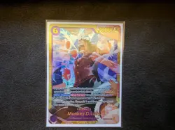 One Piece CCG Monkey D Luffy EB02-061 Alternative Art (Reprint) - Image 1