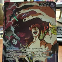 Bandai Eustass 'Captain' Kid OP10-099 Leader Parallel Foil Royal Blood 5000 One… - Image 2