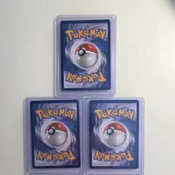 Pokemon First Partners Kanto Charmander Bulbasaur Squirtle Eng Cards 1 of each - Image 2