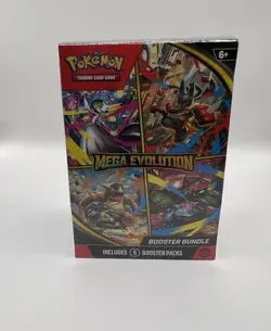 Pokemon Trading Card Game – Mega Evolution Booster Bundle - Image 1