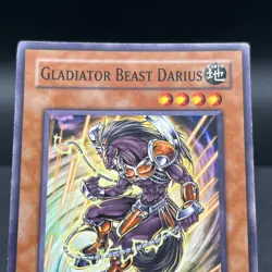 Gladiator Beast Darius PTDN-EN031 1st Edition Common Yugioh Card - Image 3