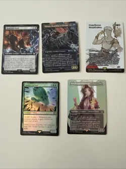 Magic The Gathering Final Fantasy 5 Card Lot - NM/M **PACK FRESH** - Image 1