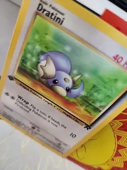 Dratini 53/82 Team Rocket 1st Edition Common Pokemon Card NM - Image 4