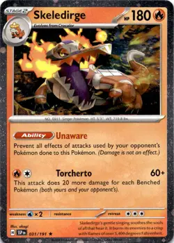Skeledirge - (Cosmos Holo) Promo Miscellaneous Cards & Products 031/191 NM - Image 1