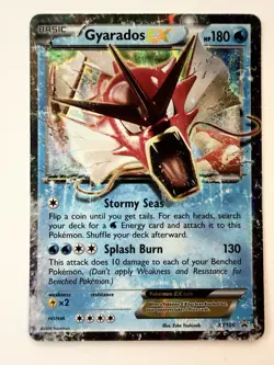 Pokemon TCG Gyarados EX Holo Promo Card XY XY106 Rare NM Red Gyarados - Image 2