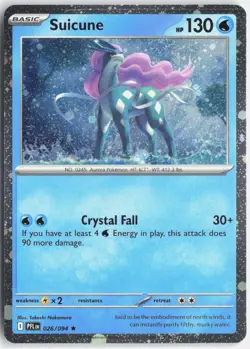 Suicune (Cosmos Holo) Rare Holo Miscellaneous Cards & Products 026/094 LP-NM - Image 1