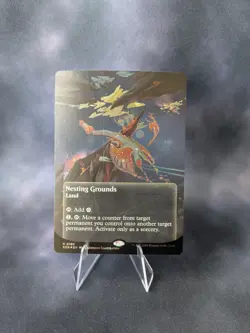 Nesting Grounds (0166) (Borderless) (Galaxy Foil) Edge of Eternities: Stellar... - Image 1