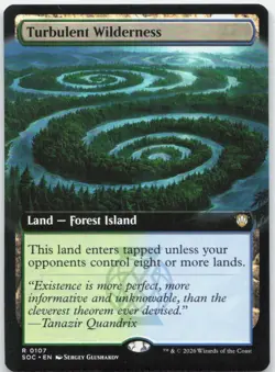 Turbulent Wilderness (Extended Art) *Regular* SOC 107 NM-LP - Image 1
