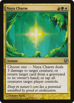 Naya Charm #29 (MP) Duel Decks: Ajani vs. Nicol Bolas DDH Magic MTG - Image 1
