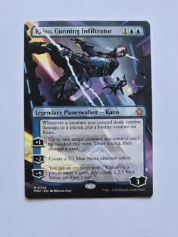 Kaito, Cunning Infiltrator - Showcase - Foundations - Near Mint - MTG - Image 1