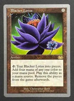 1998 Magic: The Gathering Blacker Lotus #70 - Image 1