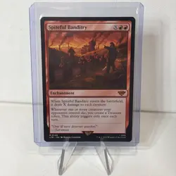 MTG Spiteful Banditry The Lord of the Rings: Tales of Middle-earth 0149 Rare, NM - Image 1
