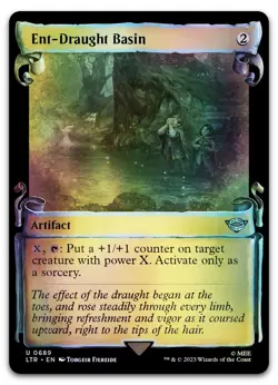 Ent-Draught Basin (Showcase Scrolls) #689 (Foil) NM Lord of the Rings Magic MTG - Image 1