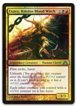 Exava, Rakdos Blood Witch #69 (Foil) (NM) Dragon's Maze DGM Magic MTG - Image 1