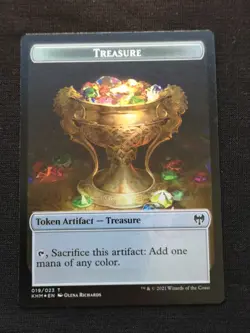 Icy Manalith / Treasure Token- Foil - Kaldheim - NM - 017/019 - Image 2