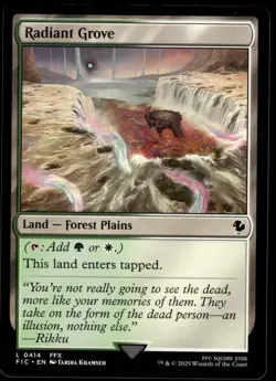 1x Radiant Grove - Commander: FINAL FANTASY - NM - MTG - Image 1