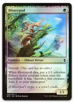 Blisterpod #163 (Foil) (NM) Battle for Zendikar BFZ Magic MTG - Image 1