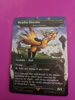 Paradise Chocobo - Birds of Paradise (Borderless) Commander: Final Fantasy Foil - Image 1
