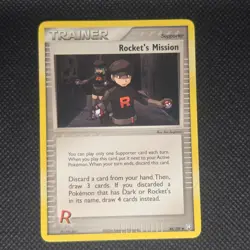 Rocket's Mission 88/109 Uncommon Team Rocket Returns Pokemon Moderately Played - Image 1