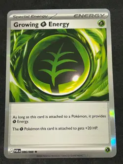 Growing Energy 086/088 - Holo Rare - Pokemon TCG: Perfect Order - English NM - Image 1