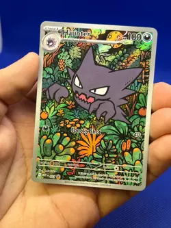 Pokemon Gengar EX Battle Deck Haunter 027 Black Star Promo Illustration Rare LP - Image 2