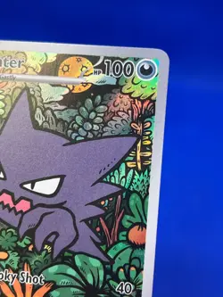 Pokemon Gengar EX Battle Deck Haunter 027 Black Star Promo Illustration Rare LP - Image 4