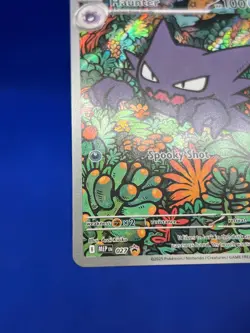 Pokemon Gengar EX Battle Deck Haunter 027 Black Star Promo Illustration Rare LP - Image 5