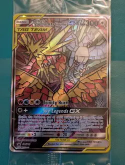 Pokemon TCG Moltres, Zapdos & Articuno SM210 Sealed Black Star Promo - Image 1