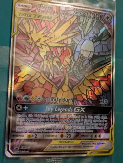 Pokemon TCG Moltres, Zapdos & Articuno SM210 Sealed Black Star Promo - Image 5