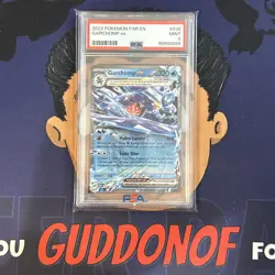 PSA 9 MINT 2023 Pokemon Paradox Rift GARCHOMP EX #038 Holo - Image 1