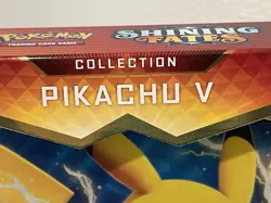 Pokemon TCG Shining Fates Collection Pikachu V - New/Factory Sealed Mint Rare - Image 3